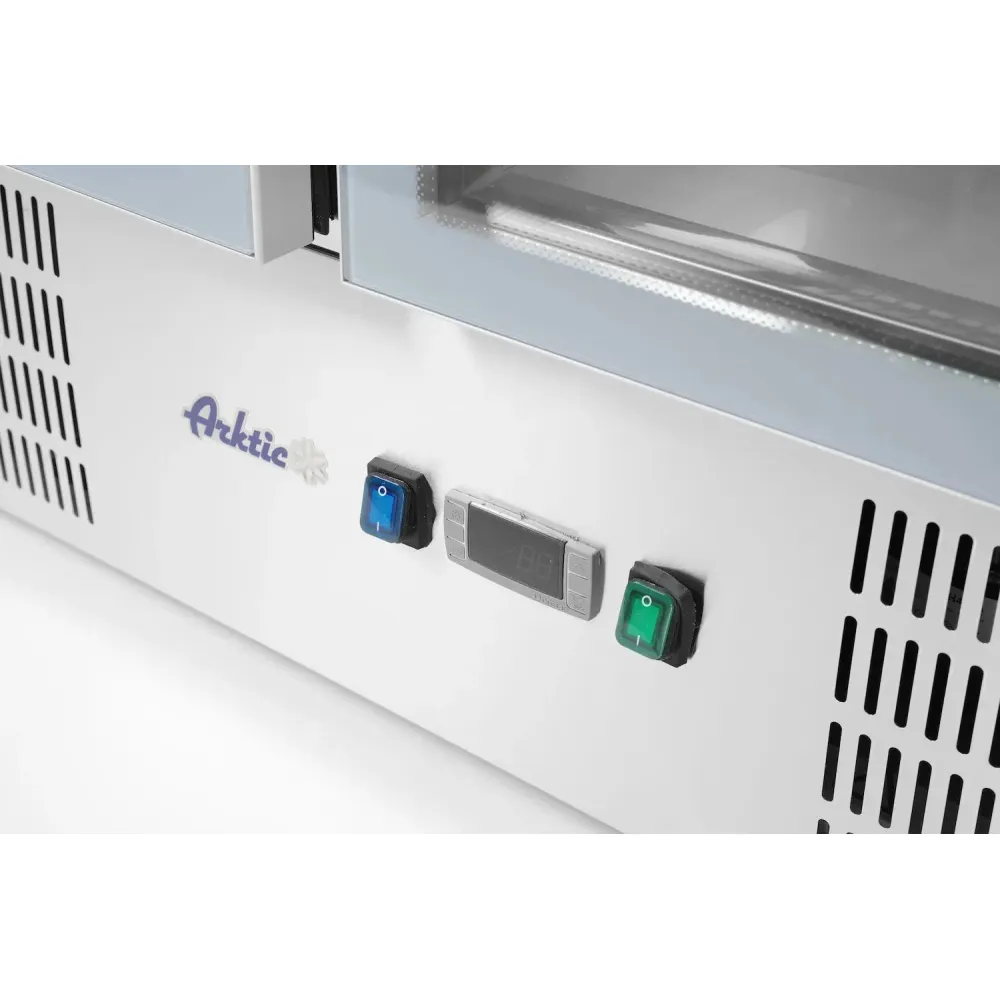 2-ukseline külmvitrine tõstetava kaanega