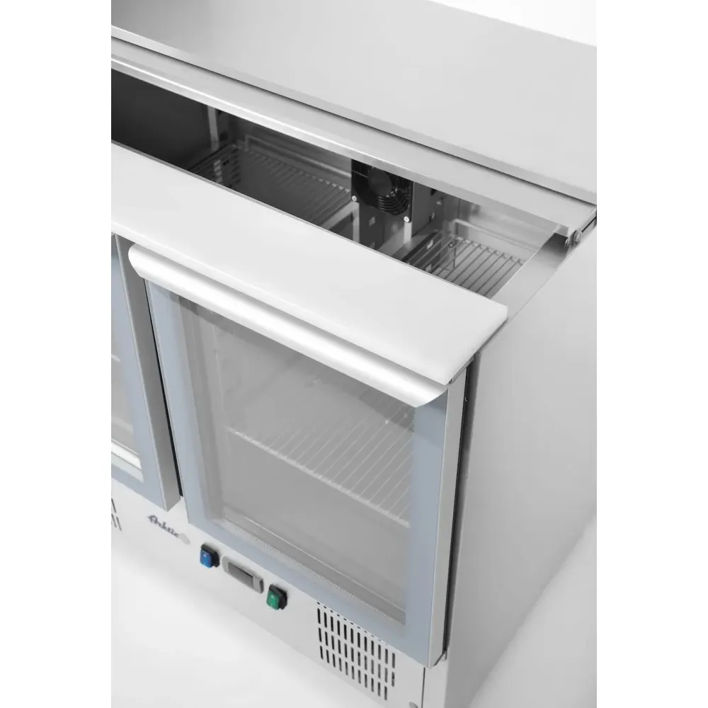 2-ukseline külmvitrine tõstetava kaanega