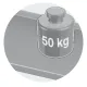 Seinariiulite süsteem 1200-4 ühe riiuliga (LSX1-120/40/30)