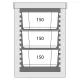 Termiliselt isoleeritud konteiner 12 x GN 1/1 20 mm (055106)