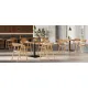 Naturaalsest tammespoonist spoonitud tööpind  800x800 mm h-30 mm (WOODEN-30MM-80-80)