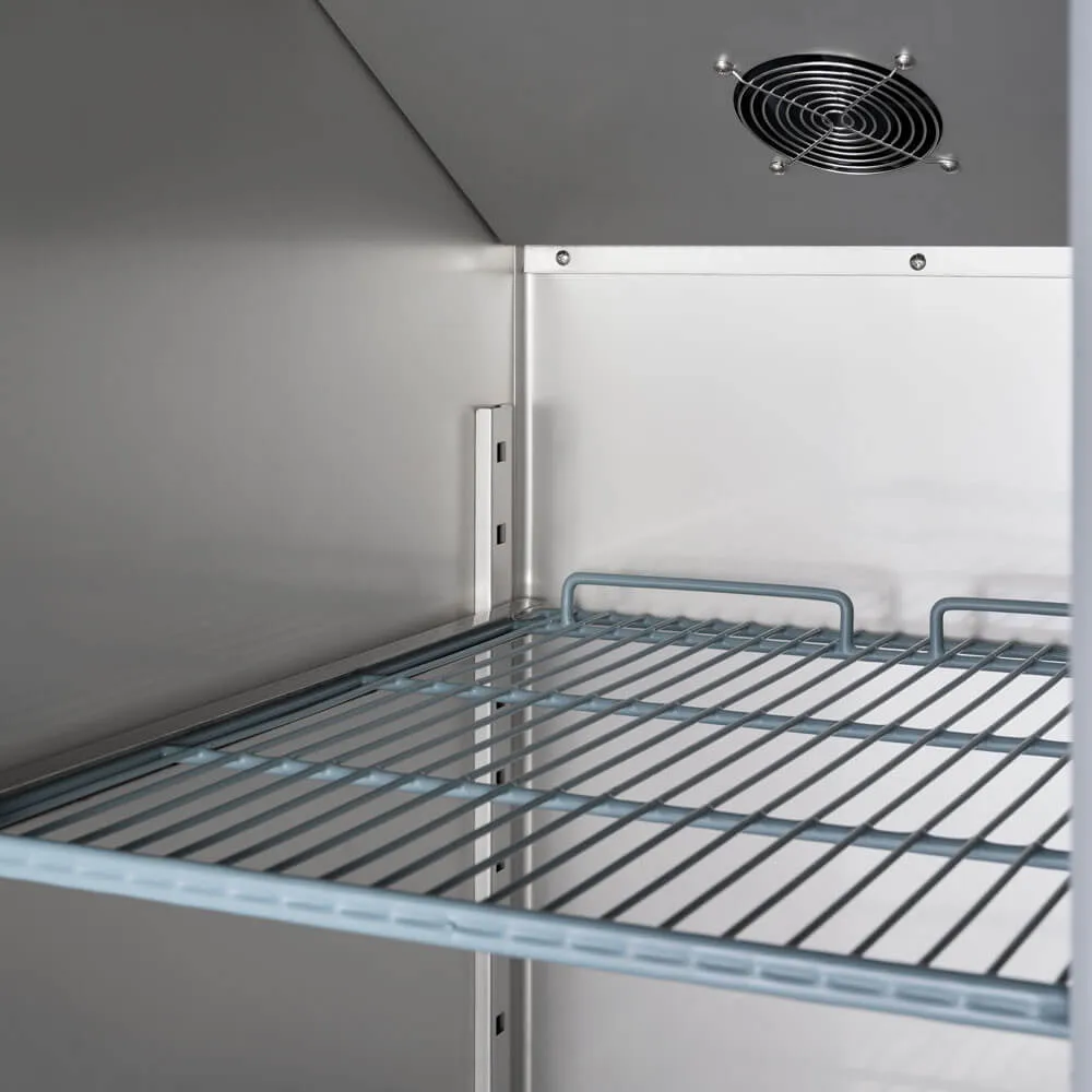 Roostevabast terasest külmkapp, 600 l (830592)