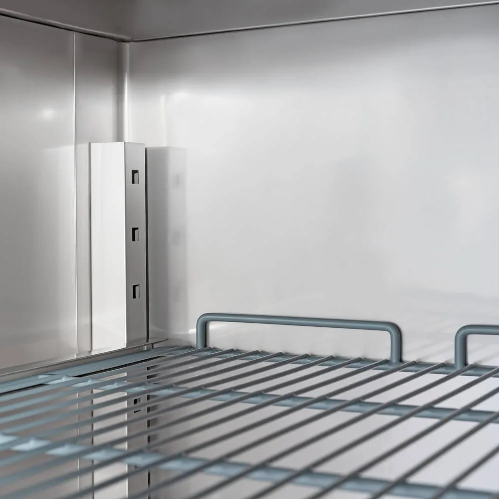 Roostevabast terasest sügavkülmik, 650 l (830627)
