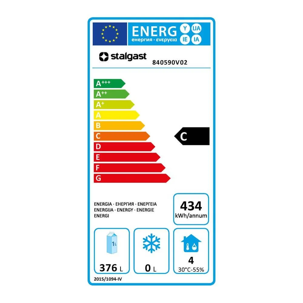 Roostevabast terasest külmik, 537 l (840590)
