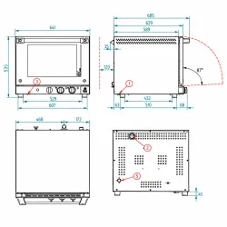 Konvektsioonahi RX 424 HG V26