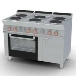 Elektripliit ahjuga, 6 keeduplaati CFV6-712ETV/V