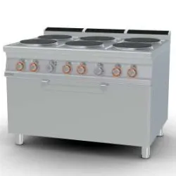 Elektripliit ahjuga, 6 keeduplaati CF6-712ET
