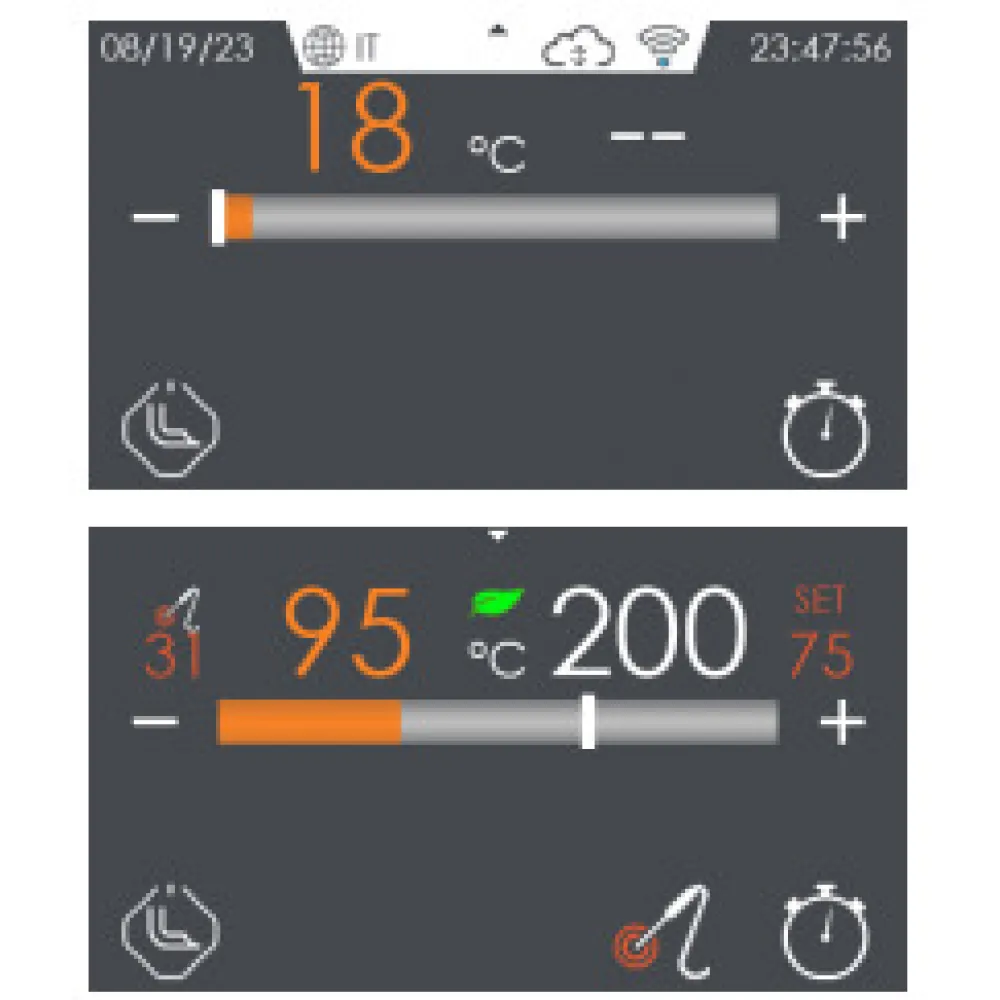 Elektriline küpsetusplaat sile riiuliga Touch Screen 70 FTL-74ETTS (0806A434)
