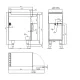 Elektriline küpsetusplaat sile riiuliga Touch Screen 70 FTL-74ETTS (0806A434)
