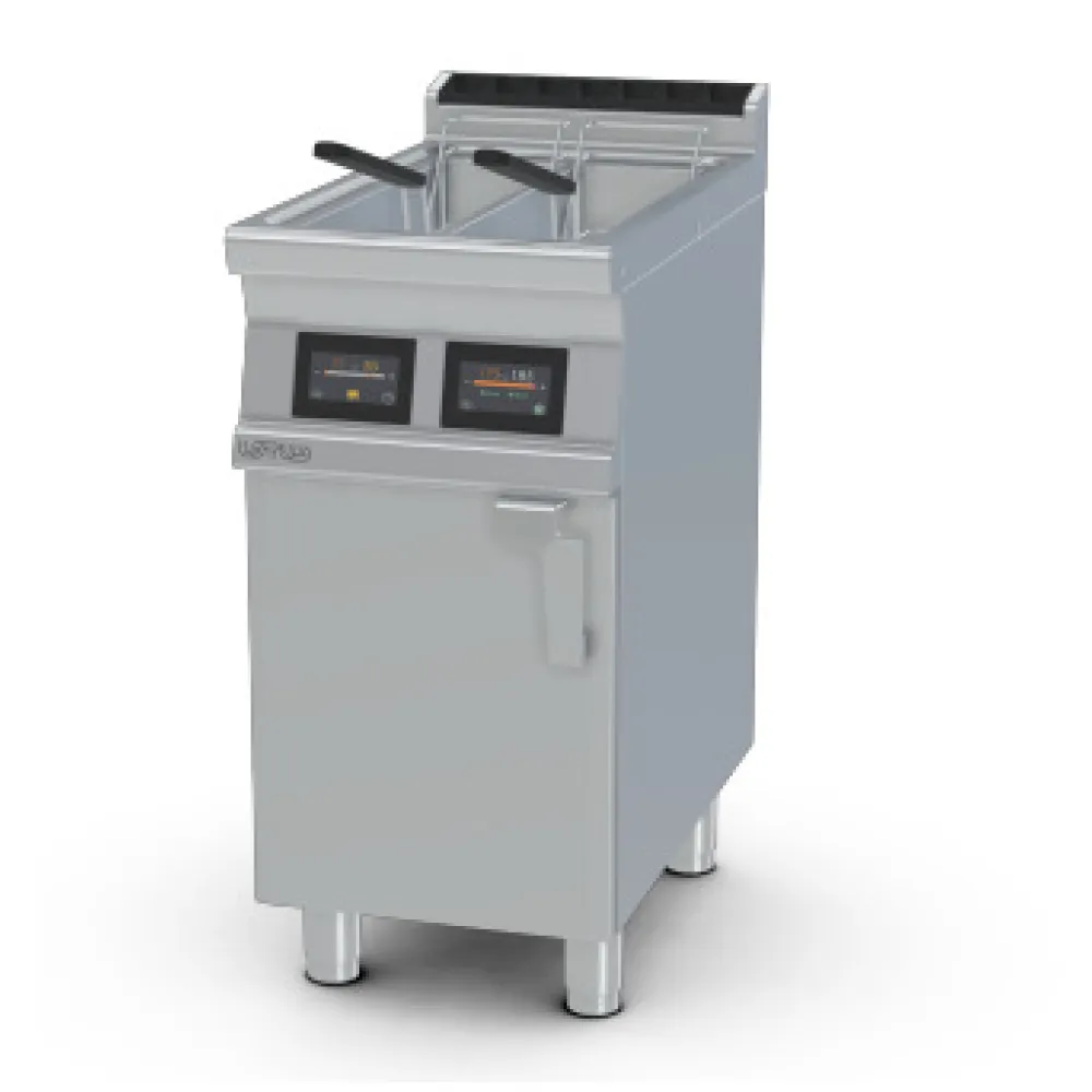 Elektriline fritüür koos neutraalse kapiga 8+8 L Touch Screen 70 F2/8-74ETT (0809A432)