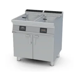 Elektriline fritüür koos neutraalse kapiga 13+13L Touch Screen 70 F2/13-78ETT