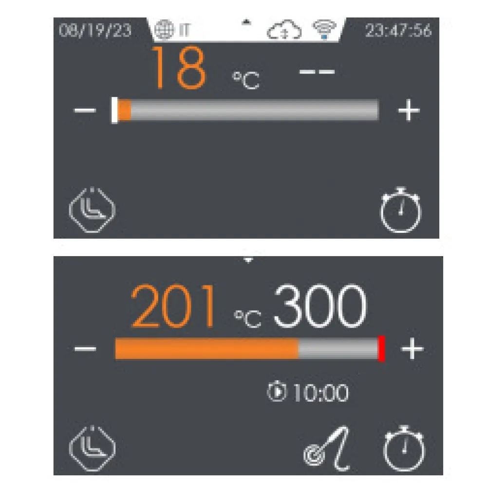 Elektriline multifunktsionaalne fikseeritud hautamispann Touch Screen 70 BRF-74ETT (0807A433)