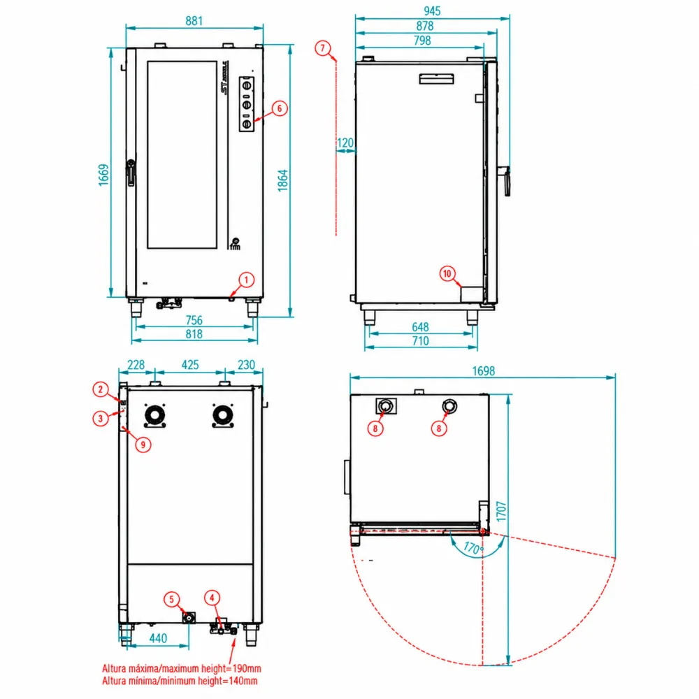 Kondiitri­ahi STB 616 M T