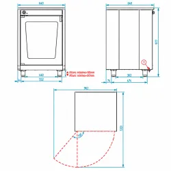 Taigna kergituskapp F 408