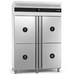 Külmik sügavkülmikuga GN 2/1 1301L CUD-24G/N