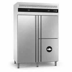 Külmik kalaosaga GN 2/1 1301L CUD-23G/F