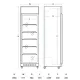 Külmvitriin 386 L DCC420BWD (263111DCC420BWD)