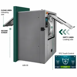 Barjääritüüpi sanitaarpesumasin ELECTRIC DBW-27 E ET2