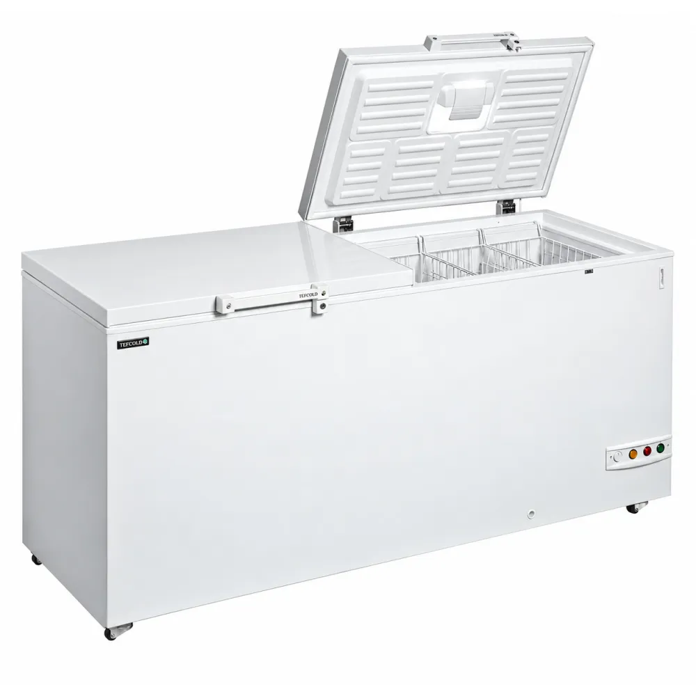 Sügavkülmkirst kaheosalise kaanega, 565 l (FR606 SL)