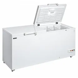 Sügavkülmkirst kaheosalise kaanega, 565 l