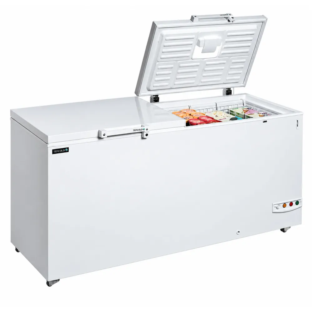 Sügavkülmkirst kaheosalise kaanega, 565 l (FR606 SL)