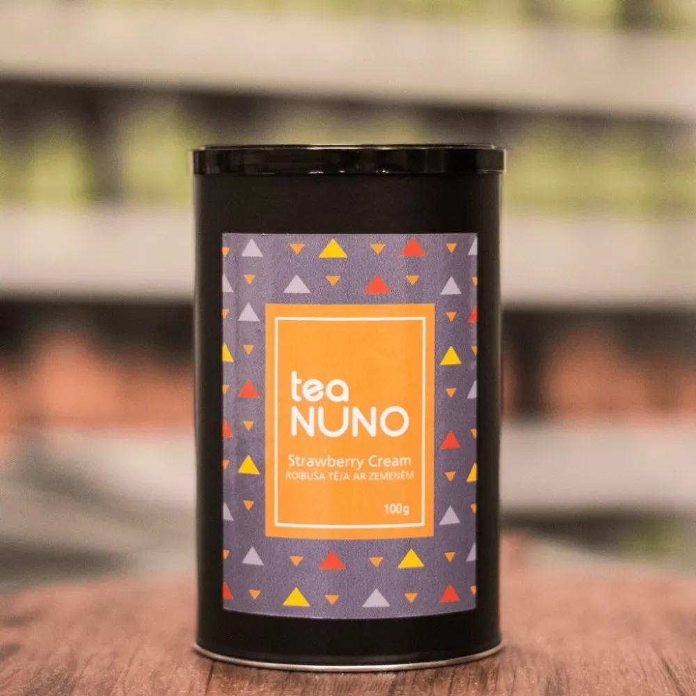 Braškėmis praturtinta rooibos arbata 300g