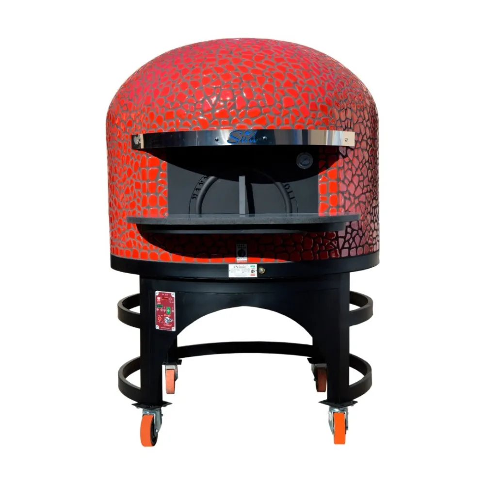 Artisan Wood-Fired Pizza Oven for 5-6 Pizzas