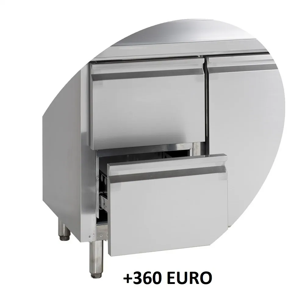 Premium Saladette Counter SASS 1365 mm