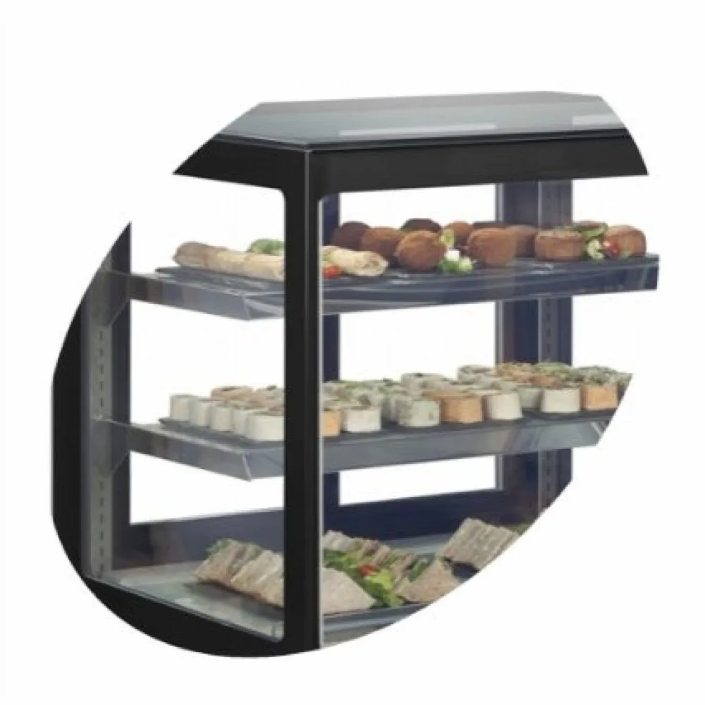 Musta värvi vitriinkülmik LPD1200F