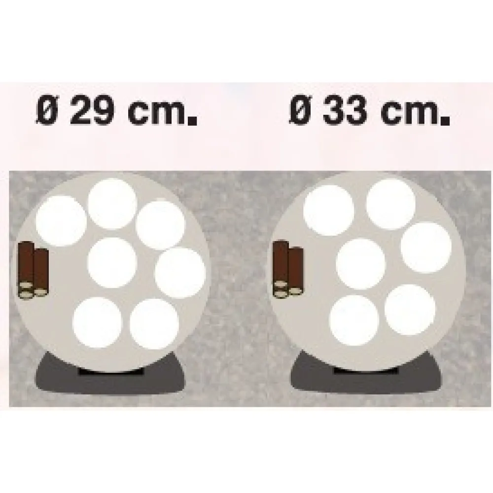 Medinė picos orkaitė - 6-7 picoms
