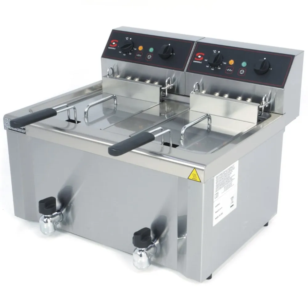 Kaksikfritüür 8+8 l, FE-9+9