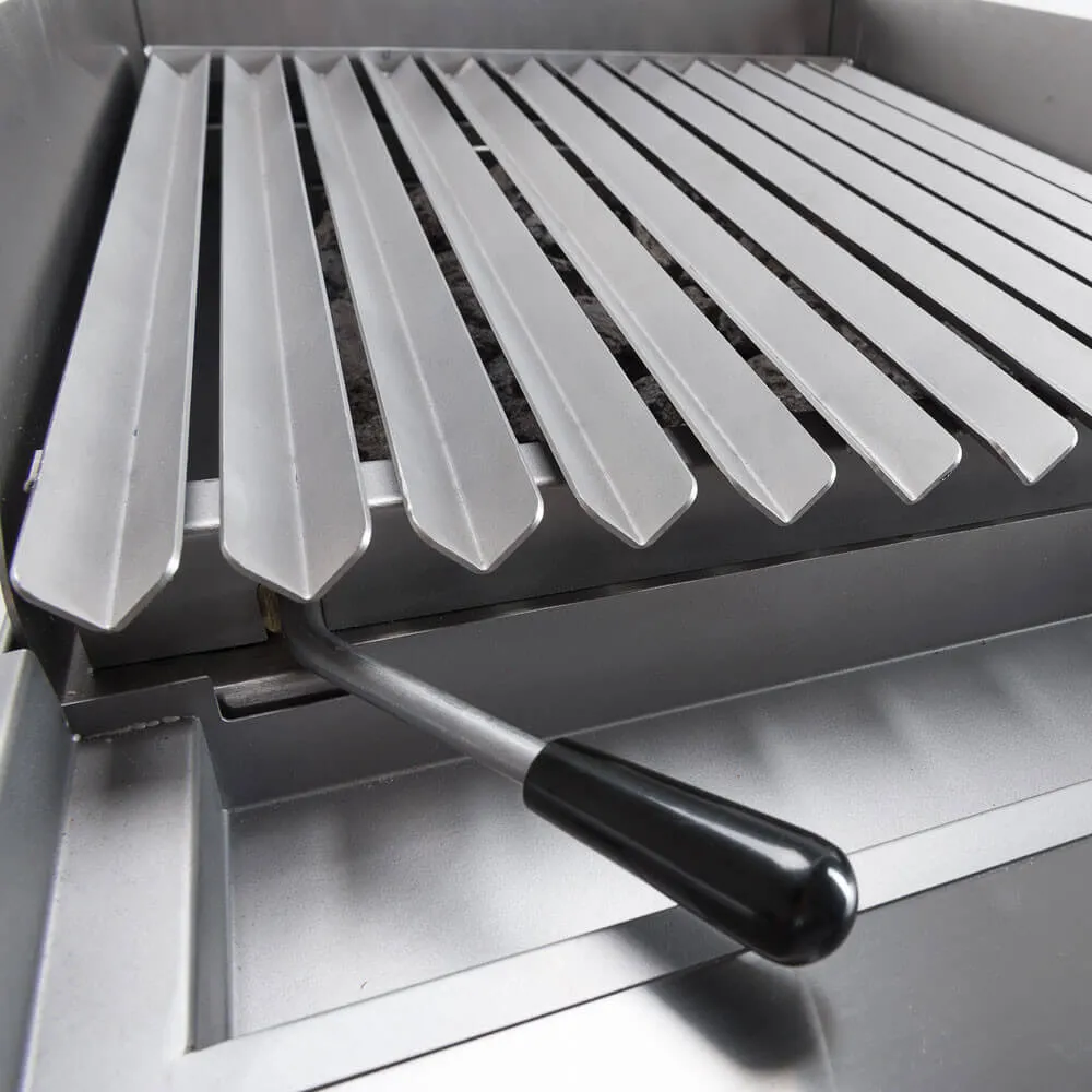Laavakiviga gaasigrill, V-kujuline rest, 16 kW, G30 (9733030)