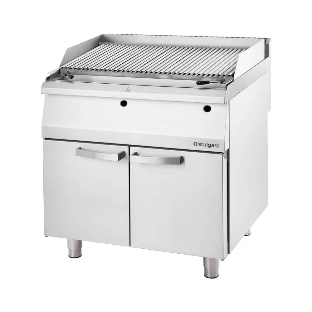 Laavakiviga gaasigrill, S-kujuline rest, 16 kW, G20 (9733110)