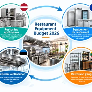 Kui palju maksab kohviku, pizzeria ja restorani sisustamine 2026. aastal?