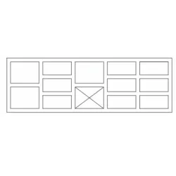 Compteur de refroidissement P448 2130 mm