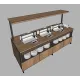 Kuum bain-marie iseteeninduseks vastavalt individuaalsele projektile (BHS-BV1-KAR)