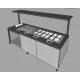 Külm bain-marie ja jahutatud pind iseteeninduseks vastavalt individuaalsele projektile (BHS-BV2-AUK)