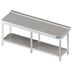 Metal table with shelf 2200