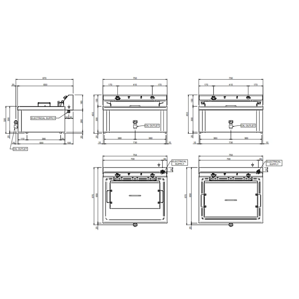 Elektriline Praepann EF20BP 18-20L