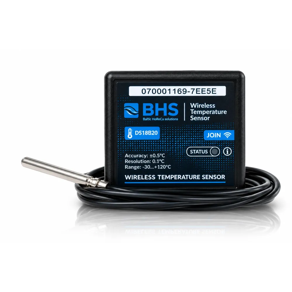 BHS Juhtmevaba temperatuuriandur sondiga BBDS18B20