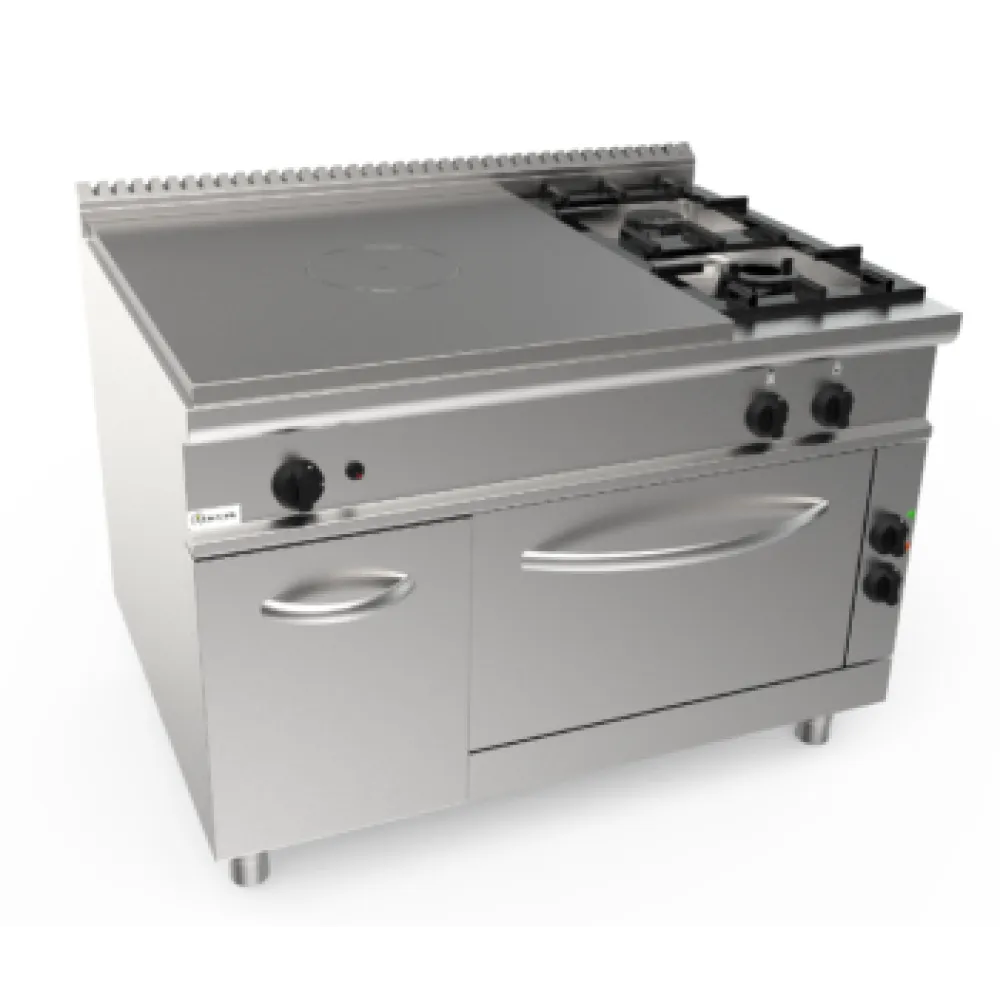 Premium Solid Top Gas Range with Electric Oven - Lady 900 L9/TPG6LE