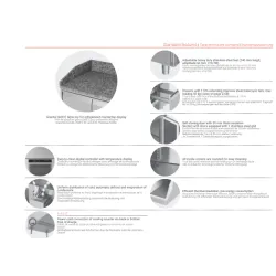 Külmlaud graniitpinnaga P404, 2130 mm
