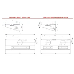 Väljalaske kapuuts HNPA 700