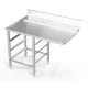 Table to dishwasher with 3 guides for dishwasher baskets 700 (BHS-BR3-70/70/90)
