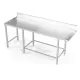 Table de travail post-lavage pour la vaisselle 1800