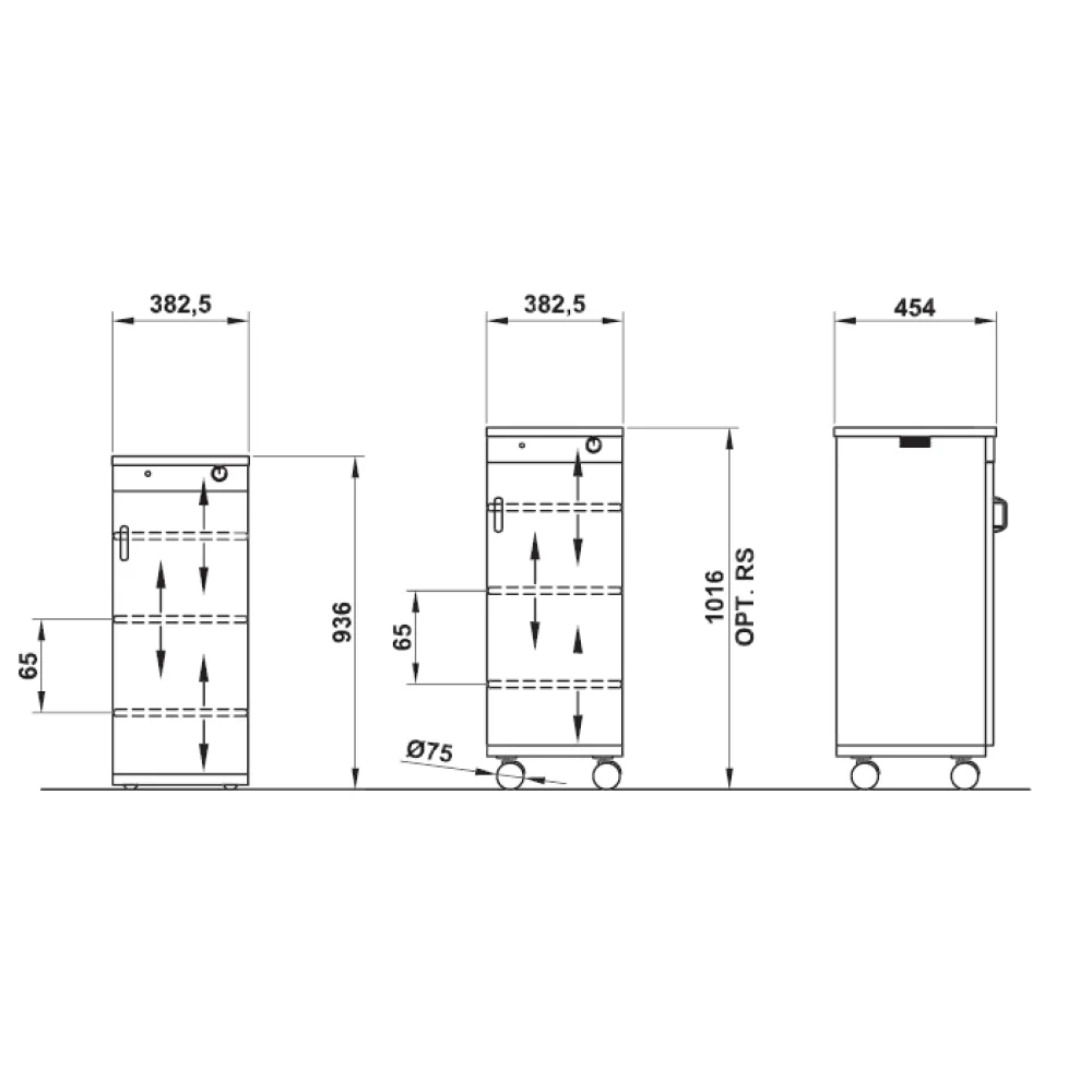 Armoire Chauffe-Aliments Gemma60