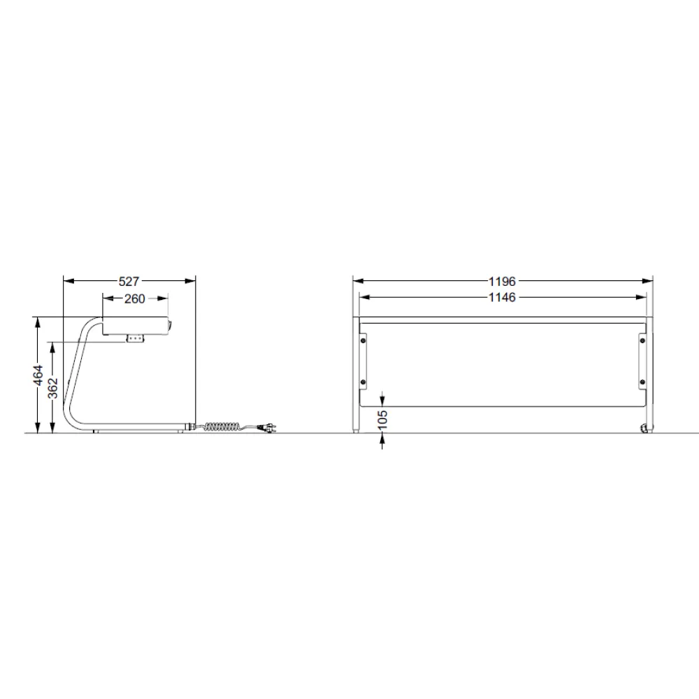 Laisvai Stovintis Halogeninis Tiltas HALO 3