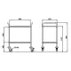 HIRA 500 M3 Serving Trolley