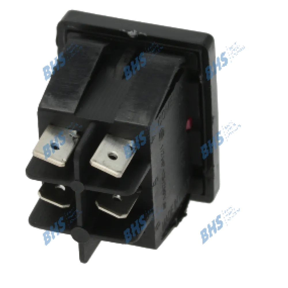 BIPOLAR SWITCH RED 16A 250V
