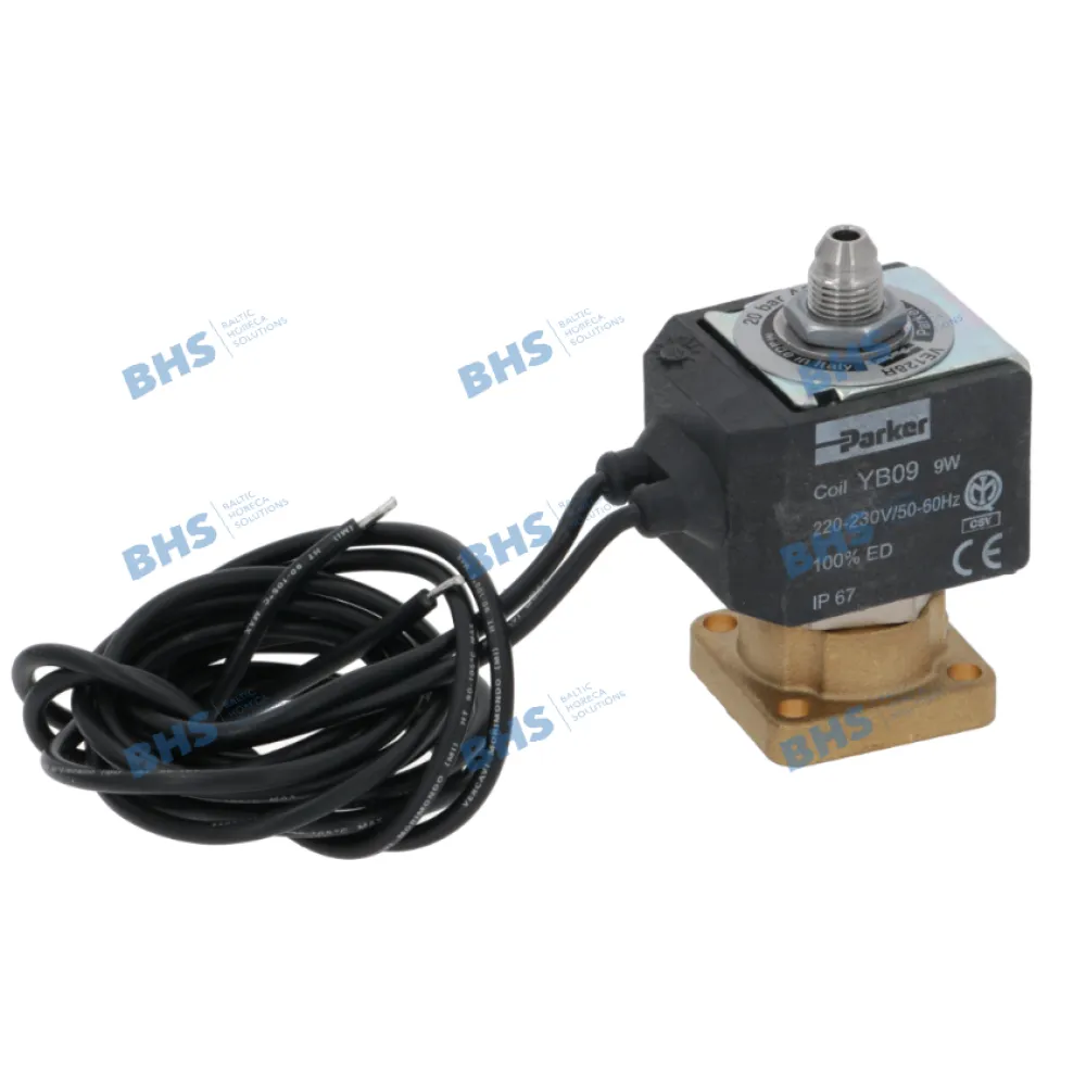 PARKER 230V 50/60Hz 3-CEĢU SOLENOIDA VĀRSTS
